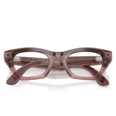Ray-Ban Occhiali da Vista RW4015V 8553 Meta Zena Rosa Latte/Trasparente Unisex