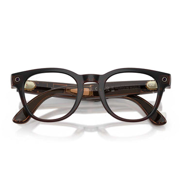 Ray-Ban Occhiali da Vista RW7002 8532 Meta Scriber Optics Terra D'Ombra Trasparente/Trasparente Unisex 5