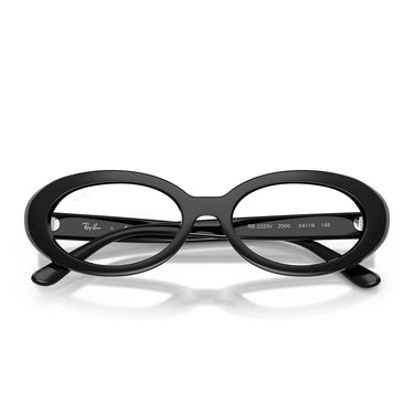 Ray-Ban Occhiali da Vista RX2223V 2000 Nero/Trasparente Donna 4