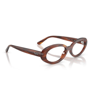Ray-Ban Occhiali da Vista RX2223V 2144 Striato Marrone/Trasparente Donna 4