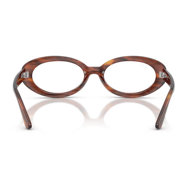 Ray-Ban Occhiali da Vista RX2223V 2144 Striato Marrone/Trasparente Donna 3