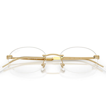 Ray-Ban Occhiali da Vista RX3767V 2500 Oro Arista Trasparente Unisex 5