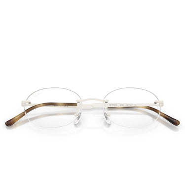 Ray-Ban Occhiali da Vista RX3767V 3205 Bianco/Trasparente Unisex 5