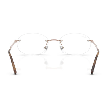 Ray-Ban Occhiali da Vista RX3767V 3207 Rosa Chiaro/Trasparente Unisex 3