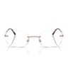 Ray-Ban Occhiali da Vista RX3767V 3207 Rosa Chiaro/Trasparente Unisex