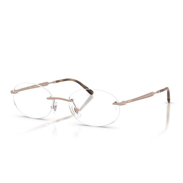 Ray-Ban Occhiali da Vista RX3767V 3207 Rosa Chiaro/Trasparente Unisex 1