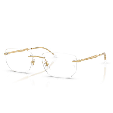 Ray-Ban Occhiali da Vista RX3768V 2500 Oro Arista Trasparente Unisex 2