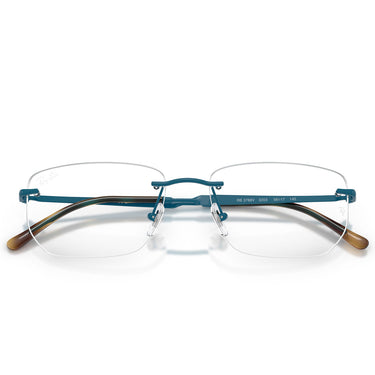 Ray-Ban Occhiali da Vista RX3768V 3203 Blu Trasparente Unisex 5