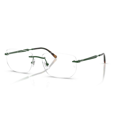 Ray-Ban Occhiali da Vista RX3768V 3204 Verde Trasparente Unisex 2