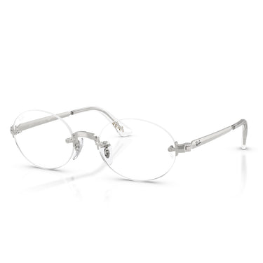 Ray-Ban Occhiali da Vista RX3929V 2501 x ASAP Rocky Argento Trasparente Unisex 2