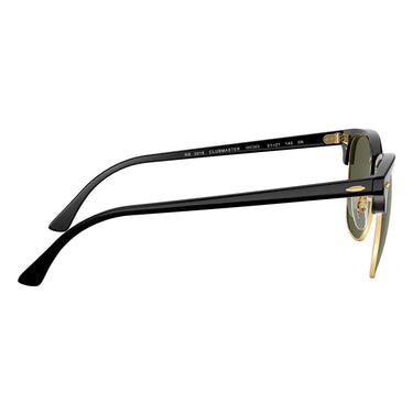 Ray-Ban Occhiali da Sole RB3016 W0365 Clubmaster Nero/Verde G-15 Unisex 7