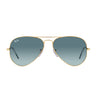 Ray-Ban Lunettes de Soleil RB3025 001/3M Aviator Or/Bleu Dégradé Unisexe