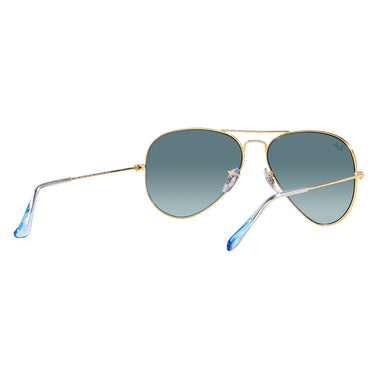 Ray-Ban Sonnenbrille RB3025 001/3M Aviator Gold/Blau Verlauf Unisex 5