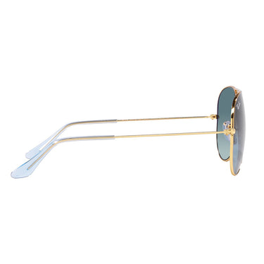 Ray-Ban Sonnenbrille RB3025 001/3M Aviator Gold/Blau Verlauf Unisex 6