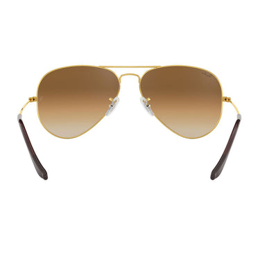 Ray-Ban Sonnenbrille RB3025 001/51 Aviator Gradient Gold/Braun Verlauf Unisex 5