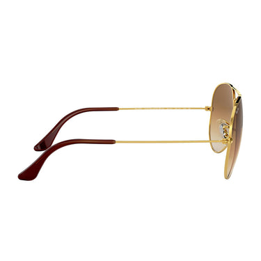 Ray-Ban Sonnenbrille RB3025 001/51 Aviator Gradient Gold/Braun Verlauf Unisex 7
