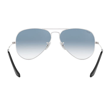 Ray-Ban Sonnenbrille RB3025 003/3F Aviator Gradient Silber/Blau Unisex 5