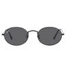 Ray-Ban Occhiali da Sole RB3547 002/B1 Oval Nero/Grigio Scuro Unisex