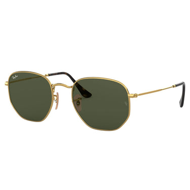 Ray-Ban Gafas de Sol RB3548N 001 Hexagonal Oro/Verde G-15 Unisex2