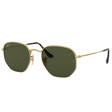 Ray-Ban Sonnenbrille RB3548N 9069A5 Hexagonal Gold/Grün G-15 Unisex 2