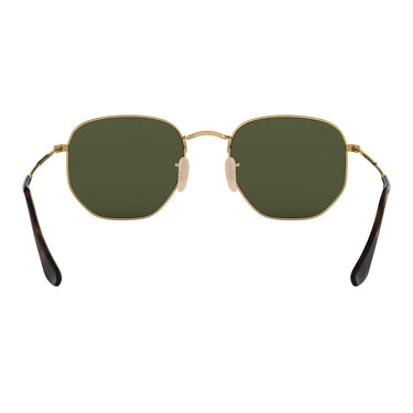 Ray-Ban Sonnenbrille RB3548N 9069A5 Hexagonal Gold/Grün G-15 Unisex 5