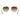 Ray-Ban Occhiali da Sole RB3682 001/13 Oro/Marrone Sfumato Unisex 5