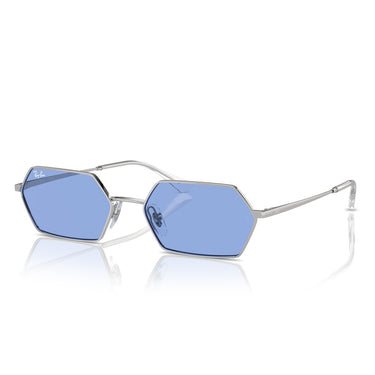 Ray-Ban Sunglasses RB3728 003/80 Yevi Color Silver/Blue Unisex 2