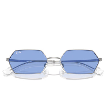 Ray-Ban Sunglasses RB3728 003/80 Yevi Color Silver/Blue Unisex 5