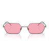 Ray-Ban Sunglasses RB3728 004/84 Yevi Color Silver/Pink Unisex