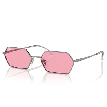 Ray-Ban Sunglasses RB3728 004/84 Yevi Color Silver/Pink Unisex 2