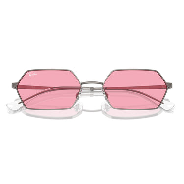 Ray-Ban Sunglasses RB3728 004/84 Yevi Color Silver/Pink Unisex 5