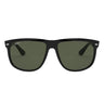 Ray-Ban Sonnenbrille RB4147 601/58 Boyfriend Schwarz/Grün Unisex Polarisiert