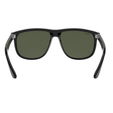 Ray-Ban Sonnenbrille RB4147 601/58 Boyfriend Schwarz/Grün Unisex Polarisiert 5