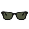 Ray-Ban Sunglasses RB4340 601 Wayfarer Ease Black-Green G-15 Unisex