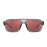 Ray-Ban Gafas de Sol RB4397 668280 Corrigan Gris/Violeta Espejado Unisex