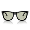 Ray-Ban Occhiali da Sole RBR0502S 6677/2 Wayfarer Reverse Nero/Verde Chiaro Unisex
