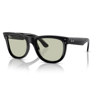 Ray-Ban Occhiali da Sole RBR0502S 6677/2 Wayfarer Reverse Nero/Verde Chiaro Unisex 2
