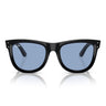 Ray-Ban Sunglasses RBR0502S 667772 Wayfarer Reverse Black/Blue Unisex