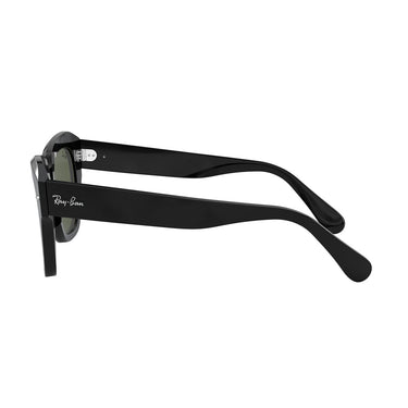 Ray-Ban Occhiali da Sole RB2186 901/31 State Street Nero-Verde G-15 Unisex 1