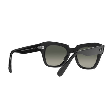 Ray-Ban Occhiali da Sole RB2186 901/71 State Street Nero/Grigio Sfumato Unisex6