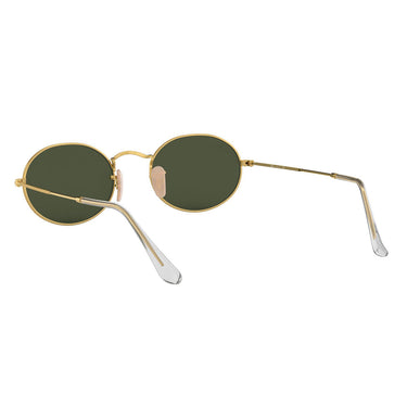 Ray-Ban Gafas de Sol RB3547 001/31 Oval Oro/Verde G-15 Unisex 2