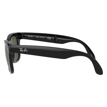 Ray-Ban Occhiali da Sole RB4105 601 Wayfarer Folding Nero/Verde G-15 Unisex3