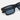 RetroSuperFuture Occhiali da Sole 1968 Azure TCA Nero/Azzurro Unisex