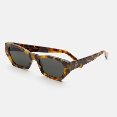 RetroSuperFuture Lunettes de Soleil Amata Spotted Havana 0B0 Marron/Gris Foncé Unisexe 3