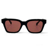 RetroSuperFuture Lunettes de Soleil America Fantome XYK Noir/Rouge Unisexe