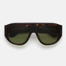 RetroSuperFuture Okulary Przeciwsłoneczne Biscotto Havana P9F Brązowo/Zielone Unisex