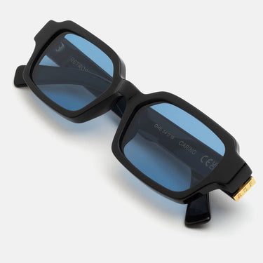 RetroSuperFuture Occhiali da Sole Carino Azure OH5 Nero Azzurro Unisex 3