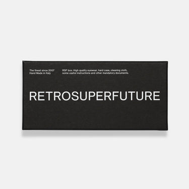 RetroSuperFuture Lunettes de Soleil X BOOGIE BQI Beige/Gris Dégradé Unisexe 4