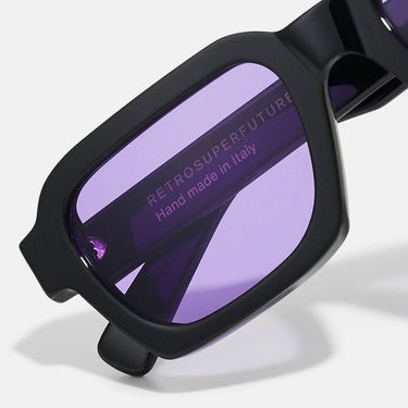 RetroSuperFuture Sonnenbrille Caro Purple 7C7 Schwarz/Violett Unisex 3