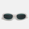RetroSuperFuture Occhiali da Sole Esatto Nuvola YN3 Bianco Verde Unisex  